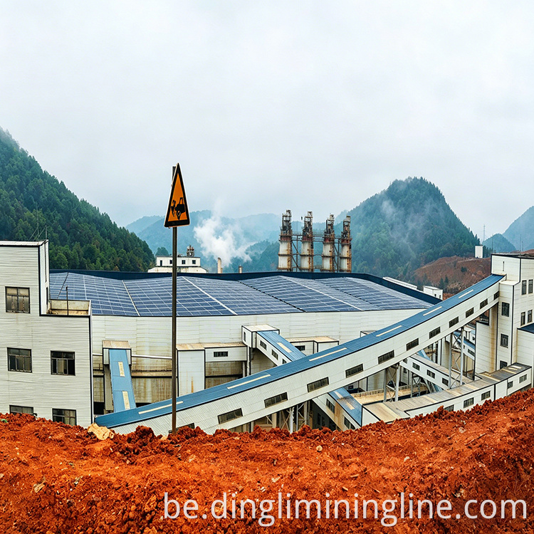 flux limestone processing line